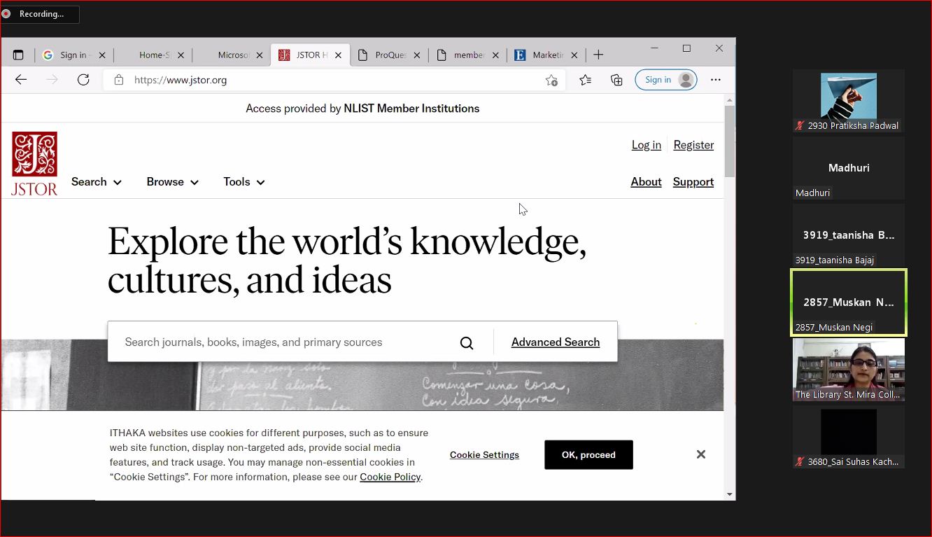 Demonstration of NLIST-11 Aug 2021
